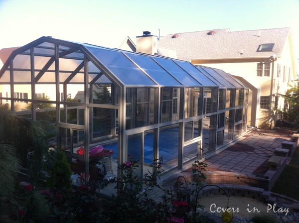 Covers in Play Pool Enclosure