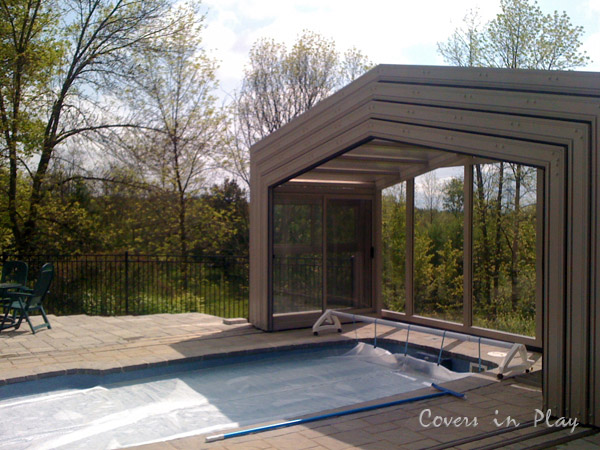 Motorized Pool Enclosure